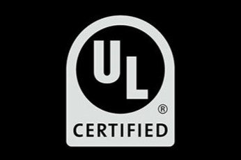 Husky Signs & Graphic's "UL Certified" badge, only given to companies that meet strict safety regulations with their products and services.