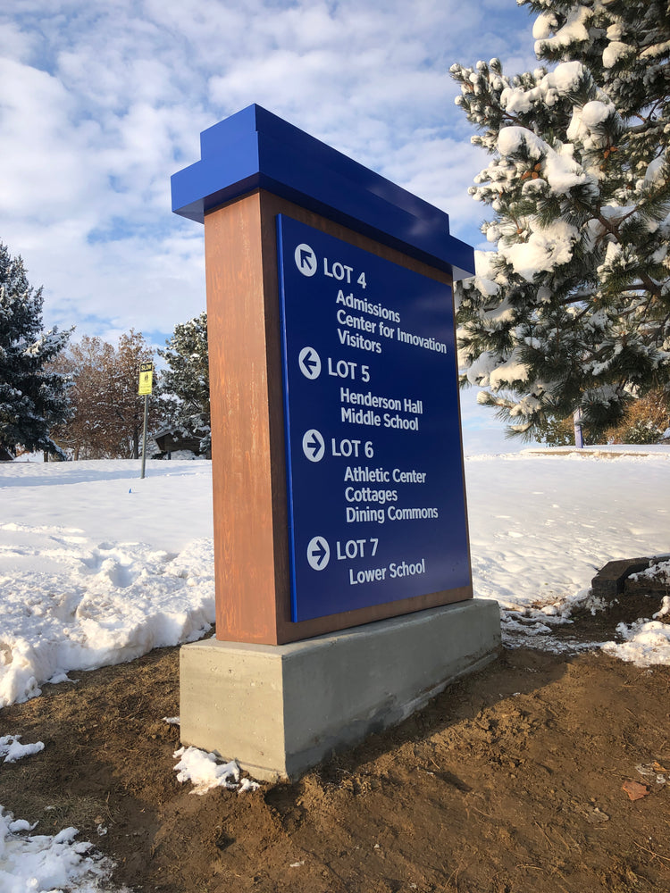 Monument Sign | Durable & Professional Entrance Solutions – Husky Signs ...