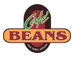 Cafe Beans logo developed by professional graphic designers.