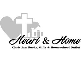 Logo Design for Heart and Home Christian Books, Gifts and Homeschool Outlet