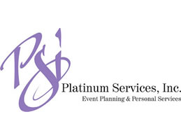 Professional Graphic Designer made Platinum Services, Inc custom logo.