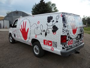 husky signs lefthandbrewing2 300x225 - What Information Should You Include in Your Vehicle Wrap Design?