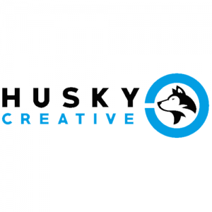 husky creative square logo 300x300 - Husky Creative Square Logo in Color