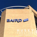 baird cherry creek denver ext sign day 1of3 150x150 - Choosing the Right Sign Material for Your Outdoor Signage Needs